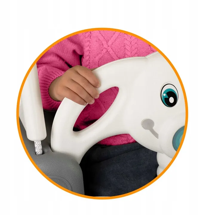 Gyerek hinta, Ricokids, szürke/fehér – 4. kép Gyerek hinta, Ricokids, szürke/fehér – 4. kép