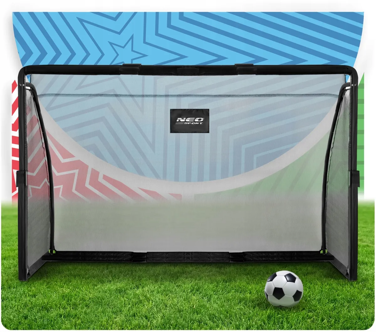 Futballkapu, Neo-Sport NS-487, 180 x 120 x 60 cm – 8. kép Futballkapu, Neo-Sport NS-487, 180 x 120 x 60 cm – 8. kép