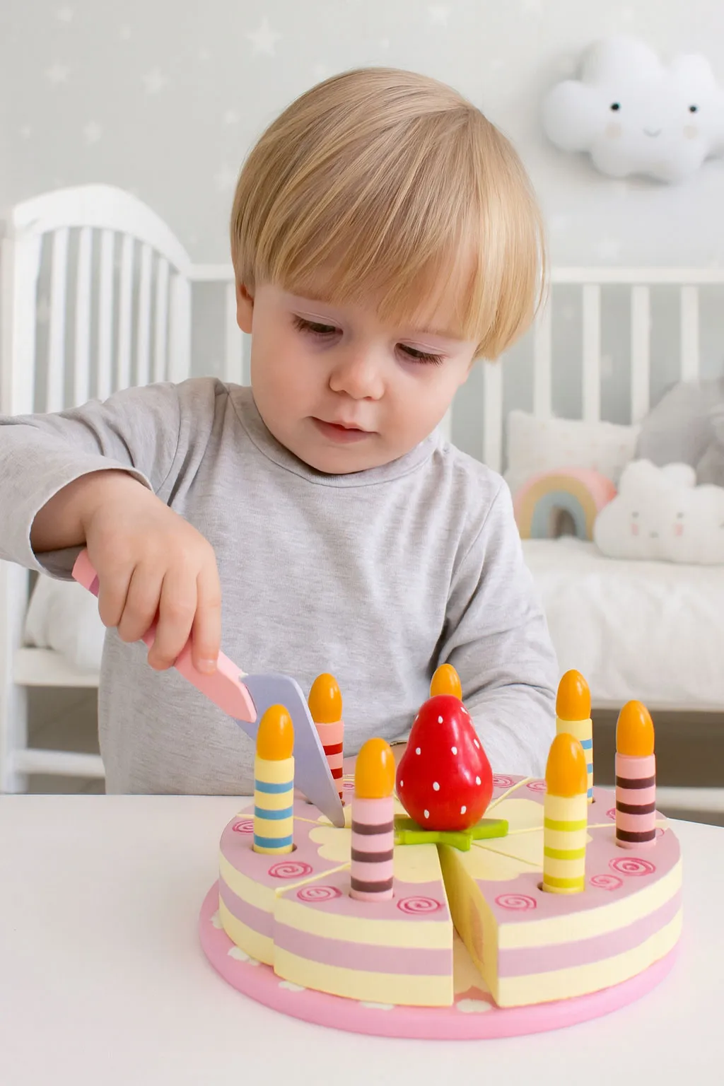 Játék élelmiszerkészlet, ECOTOYS TL10032, tortával – 2. kép Játék élelmiszerkészlet, ECOTOYS TL10032, tortával – 2. kép