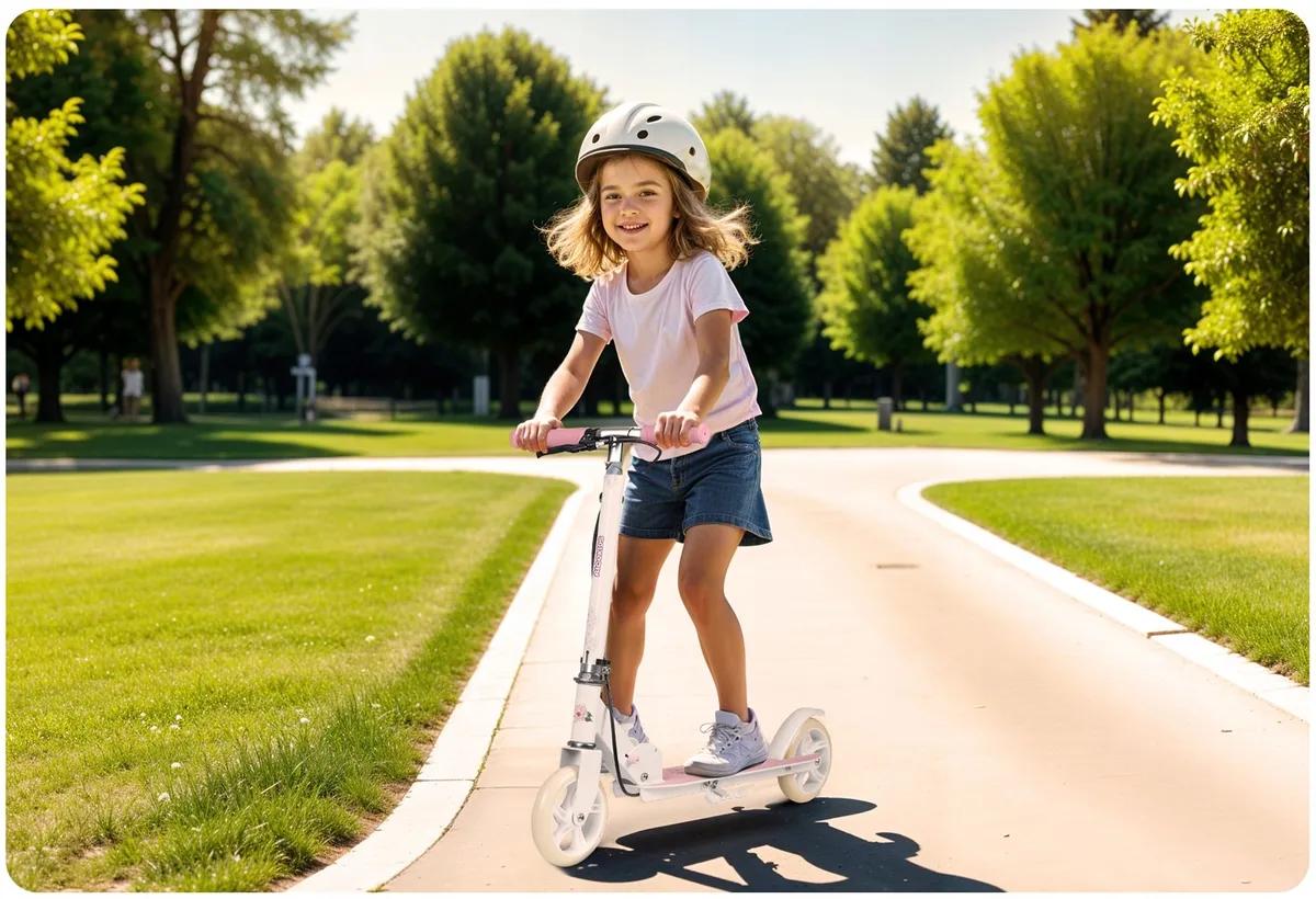 Gyerek roller, Ricokids Kodi, rózsaszín – 4. kép Gyerek roller, Ricokids Kodi, rózsaszín – 4. kép