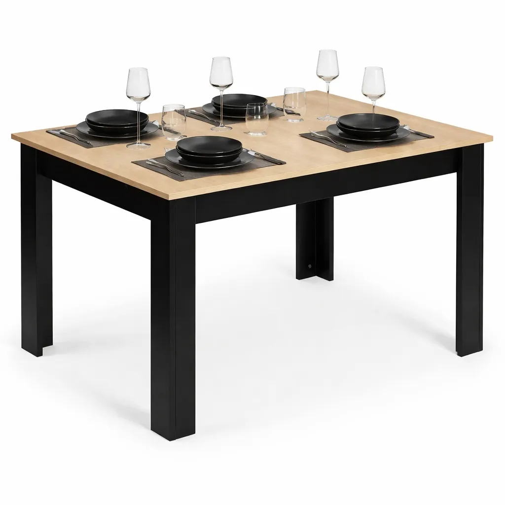 Étkezőasztal, ModernHome TH-KT-16-1, 120 x 80 cm – 1. kép Étkezőasztal, ModernHome TH-KT-16-1, 120 x 80 cm – 1. kép