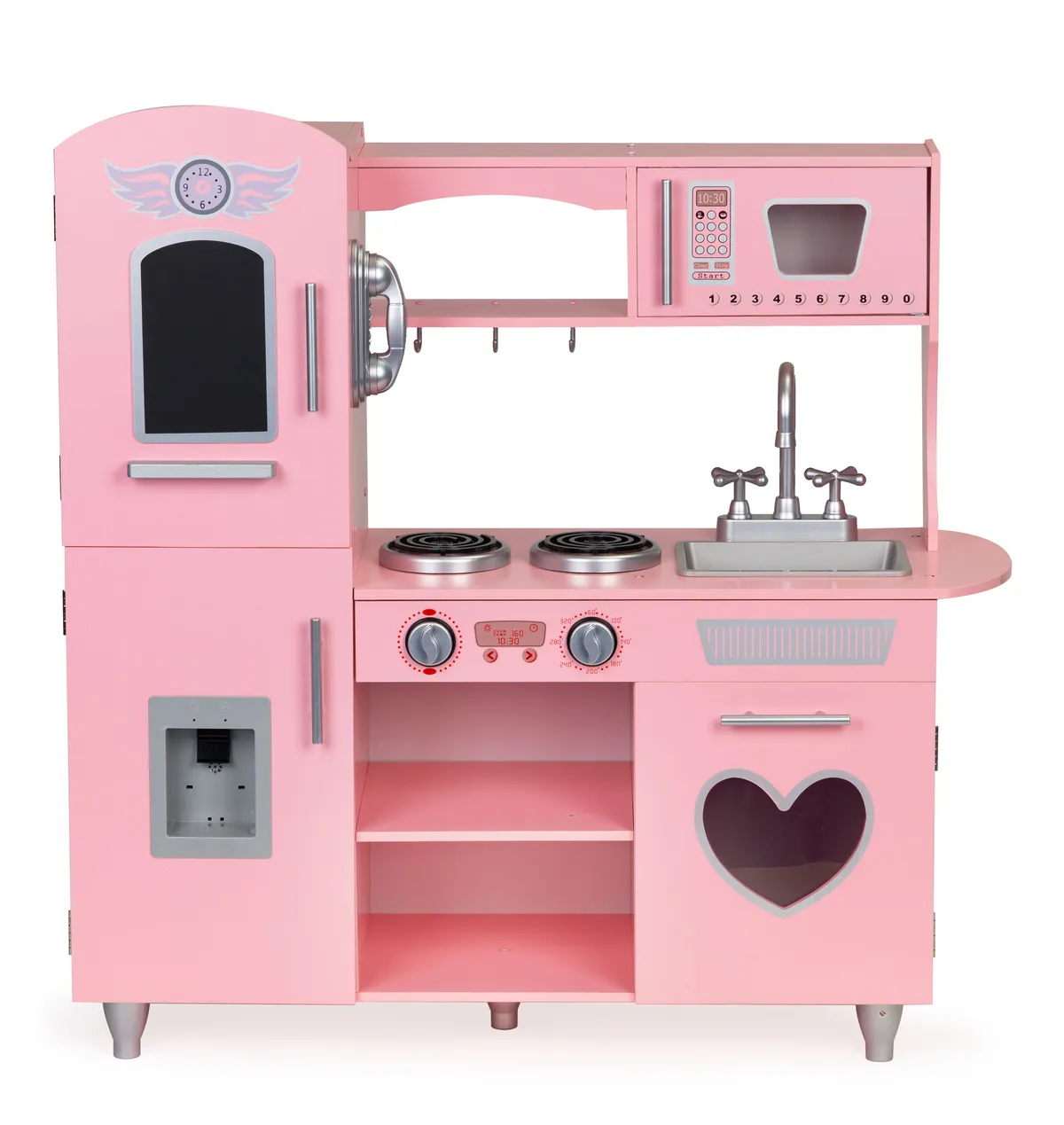 Fa játékkonyha, ECOTOYS 7268, 86 x 88 x 30 cm – 1. kép Fa játékkonyha, ECOTOYS 7268, 86 x 88 x 30 cm – 1. kép