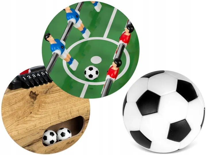 Csocsóasztal, Neo-Sport NS-805, zöld/fa – 7. kép Csocsóasztal gólszámlálója