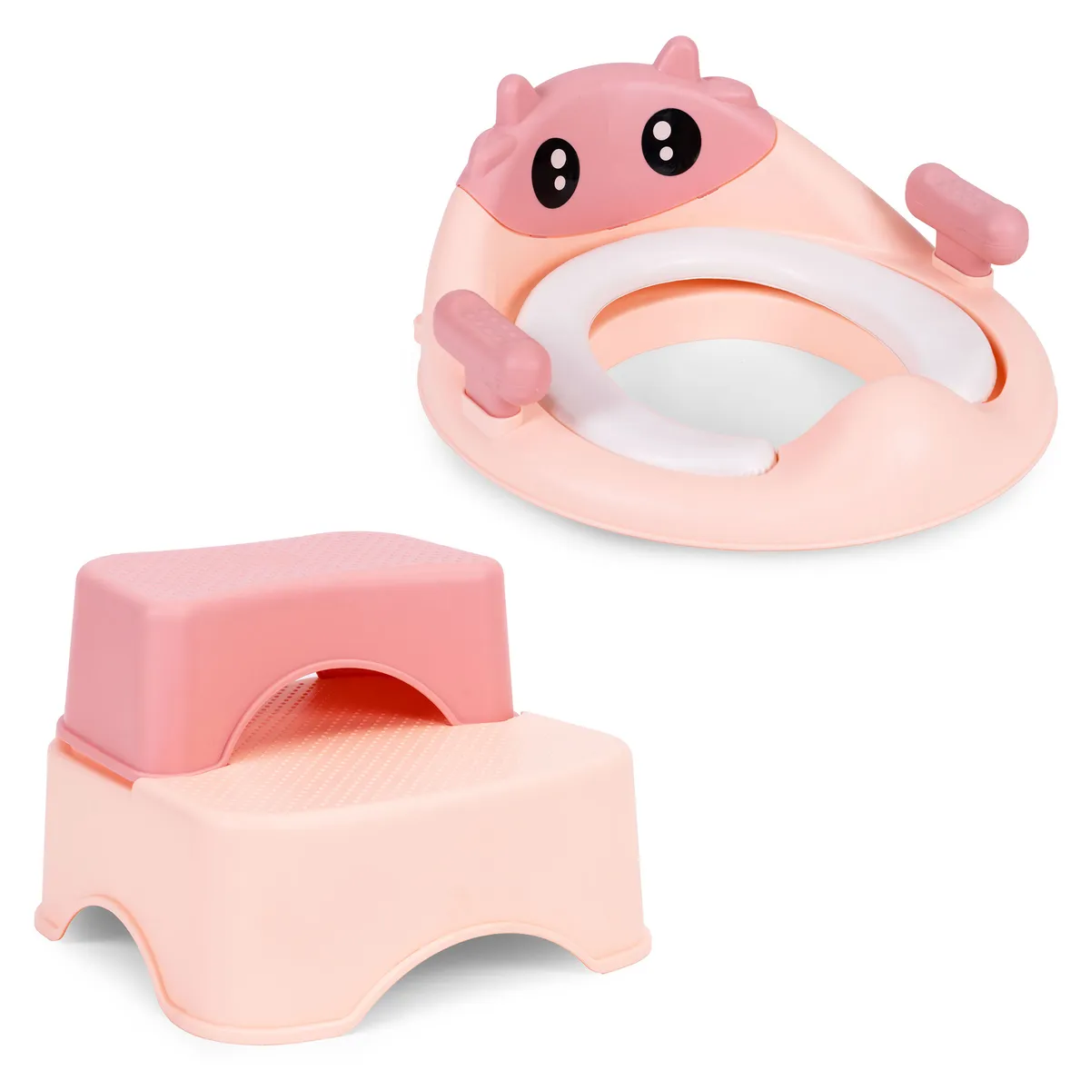 Gyerek WC-ülőke, ECOTOYS HA-P17-18-PK, rózsaszín – 1. kép