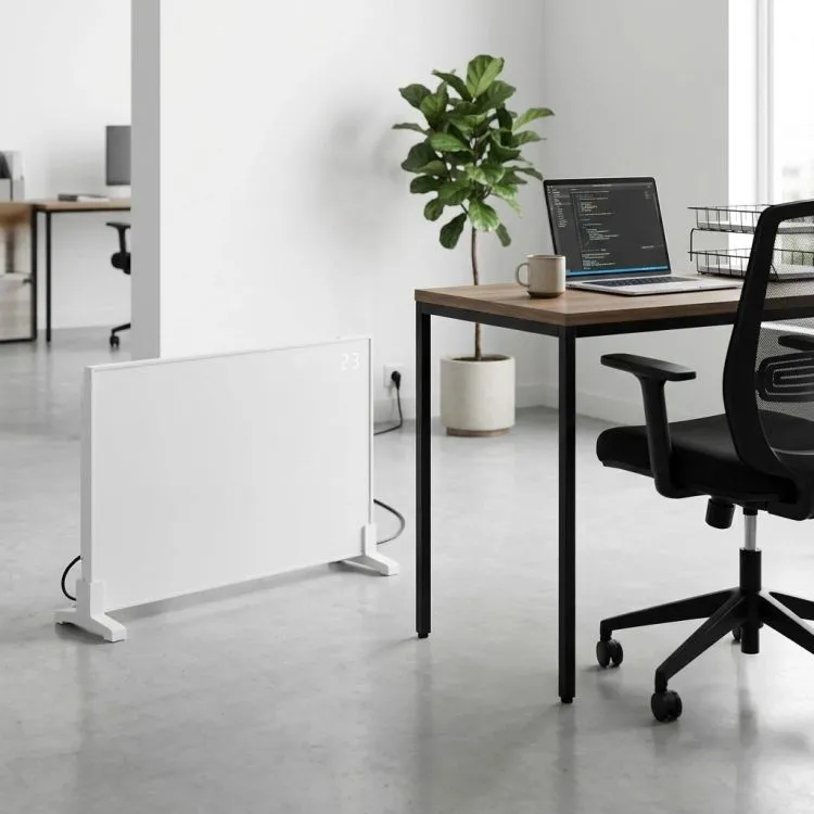 Elektromos fűtőpanel, Bauerkraft H-709, fehér – 2. kép Elektromos fűtőpanel, Bauerkraft H-709, fehér – 2. kép