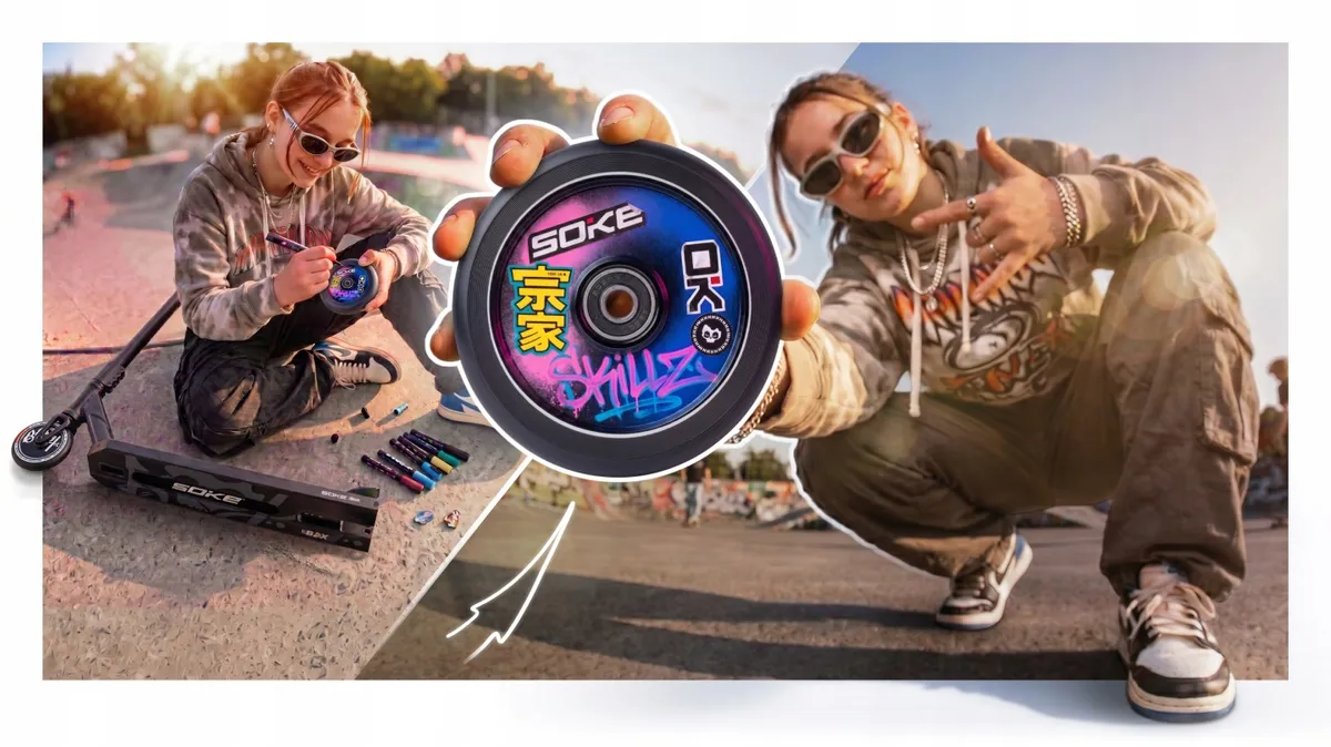 Trükkroller, SOKE BOX, fekete – 6. kép