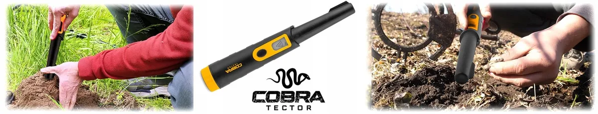 Fémdetektor, Cobra Tector CT-1070, 24,2 × 3,7 cm – 1. kép