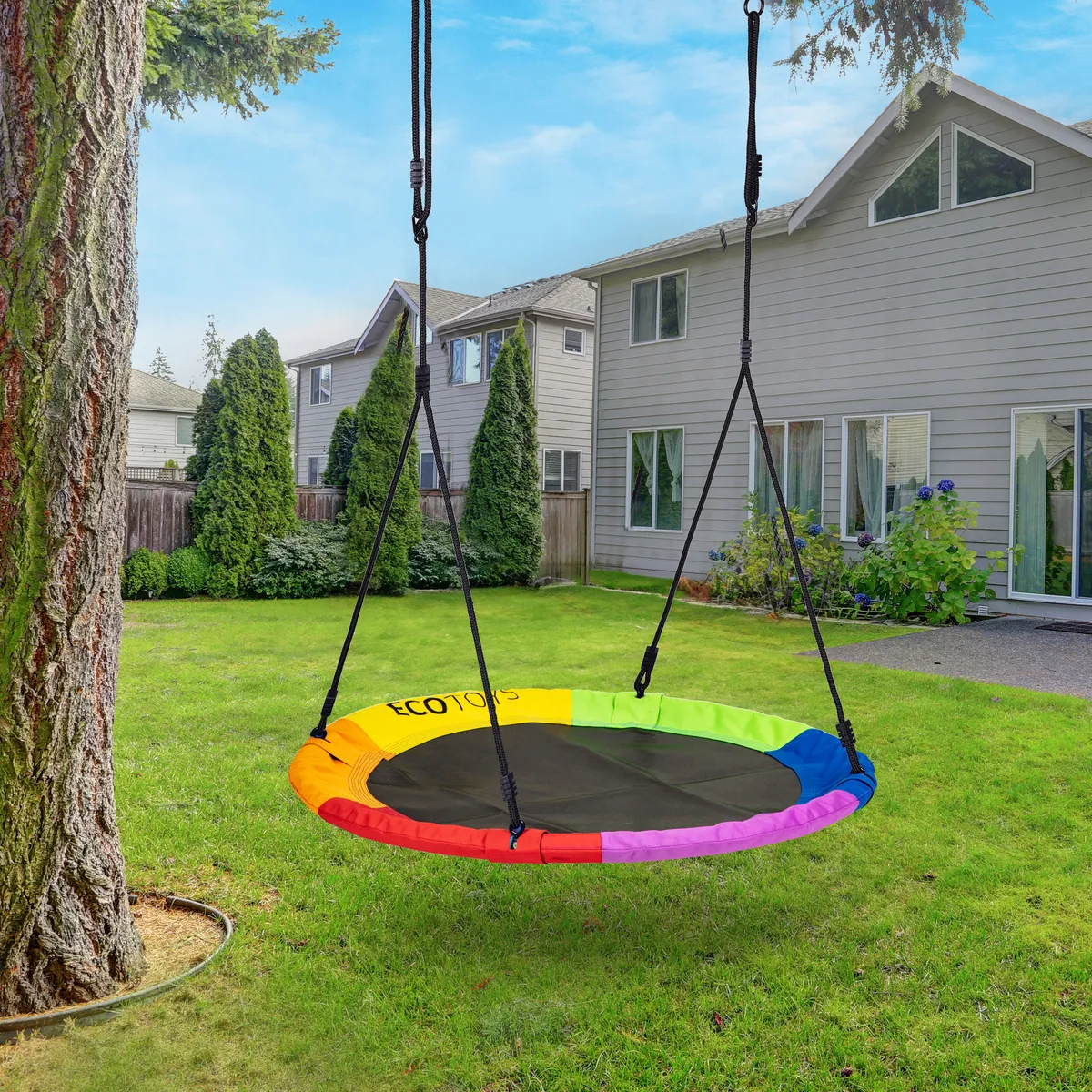 Fészekhinta, ECOTOYS BOC100, színes – 2. kép Fészekhinta, ECOTOYS BOC100, színes – 2. kép