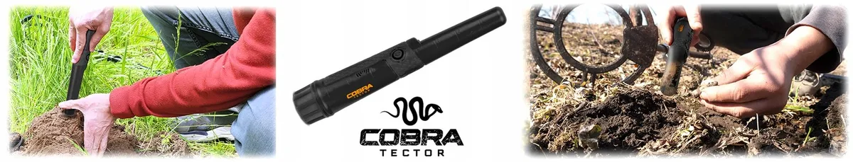 Fémdetektor, Cobra Tector CT-1077, fekete – 1. kép Fémdetektor, Cobra Tector CT-1077, fekete – 1. kép