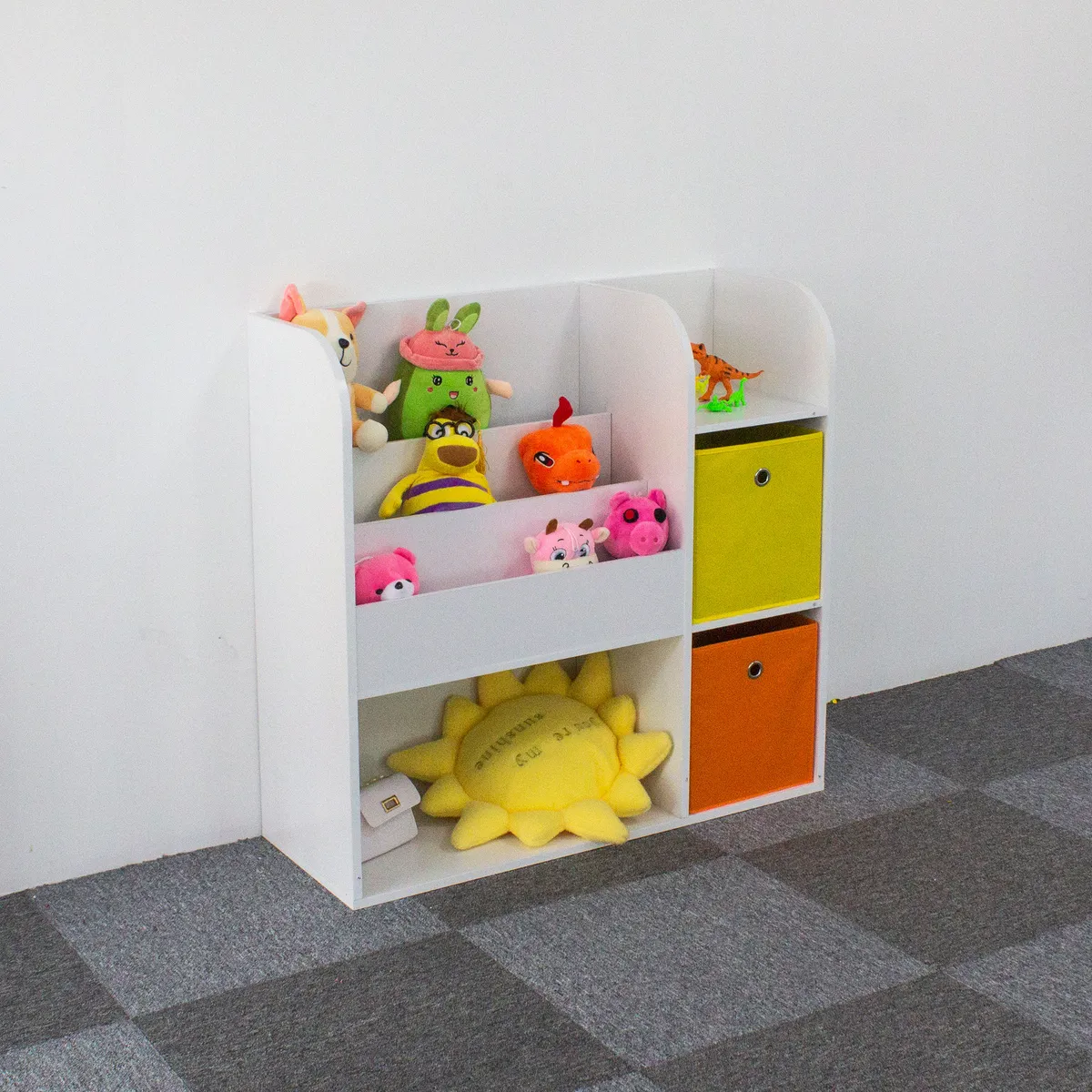Gyerek könyvespolc, ECOTOYS ZKB-02A, fehér – 2. kép