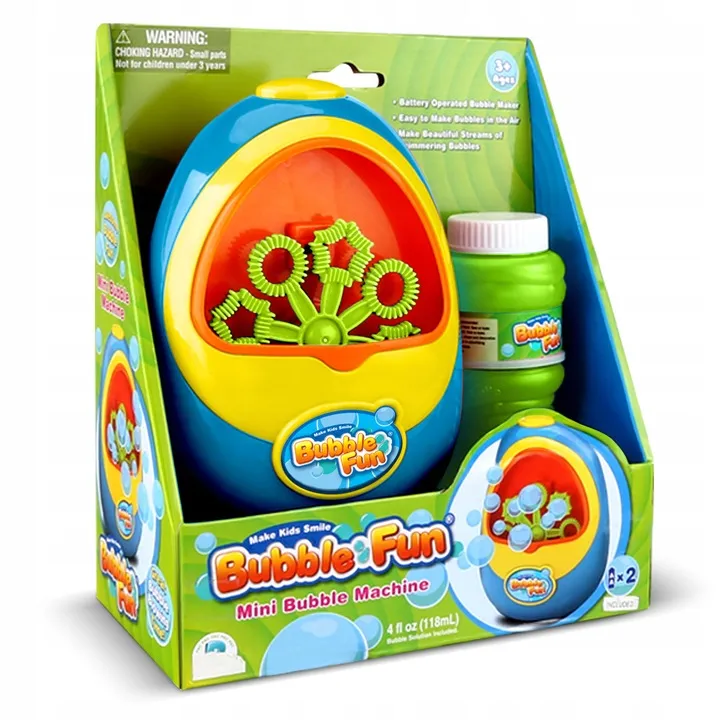 Buborékfújó gép, Ricokids RK-903, kék/sárga – 3. kép Buborékfújó gép, Ricokids RK-903, kék/sárga – 3. kép