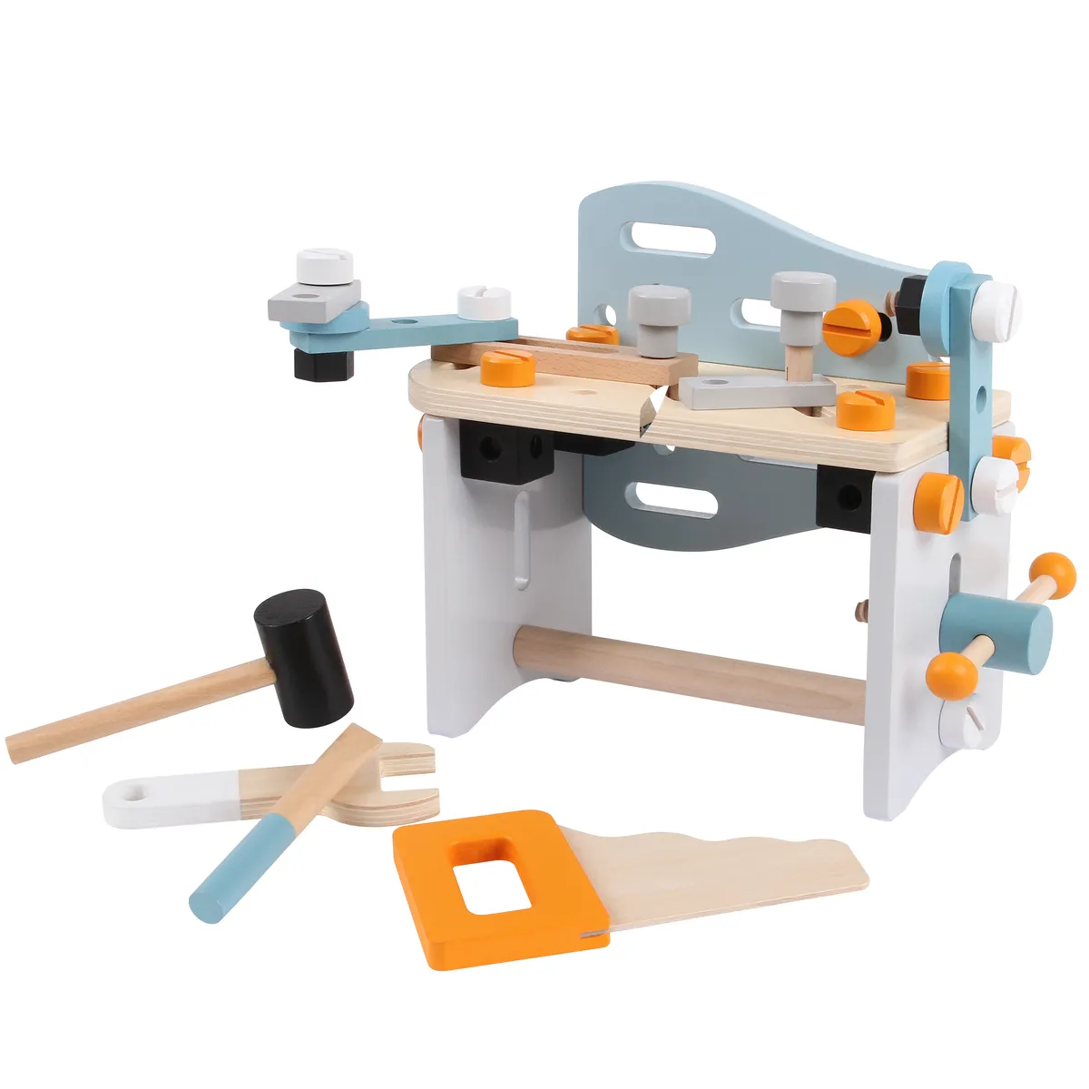 Építőkészlet, ECOTOYS 1182N, fa – 3. kép Építőkészlet, ECOTOYS 1182N, fa – 3. kép