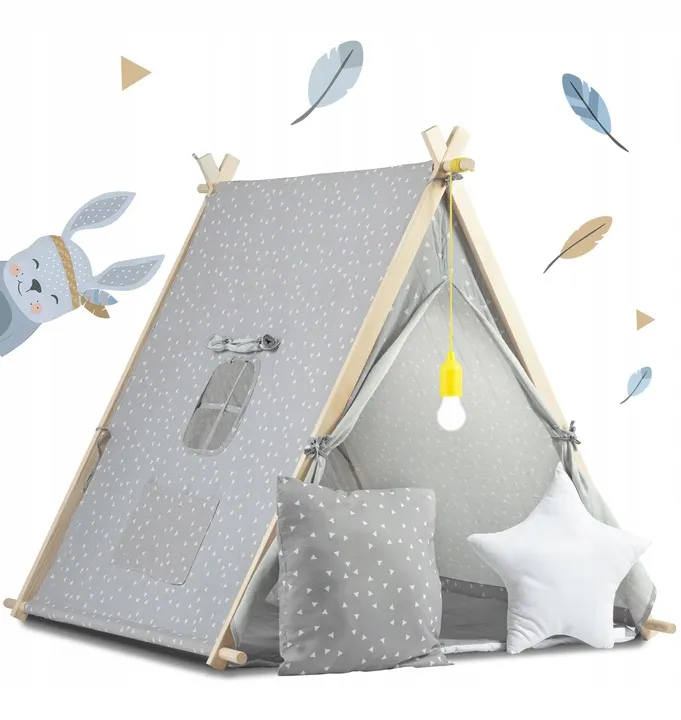 Gyereksátor, Nukido Tipi, lámpával – 2. kép