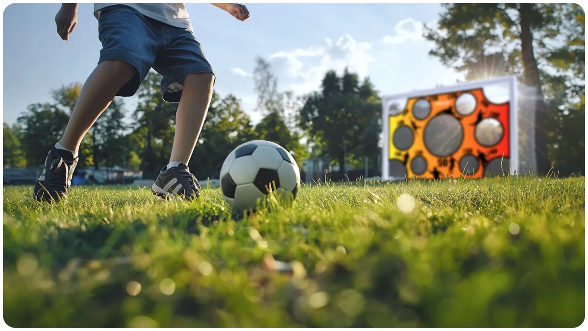 Célzóponyva futballkapura, Neo-Sport, 300 x 200 cm – 3. kép