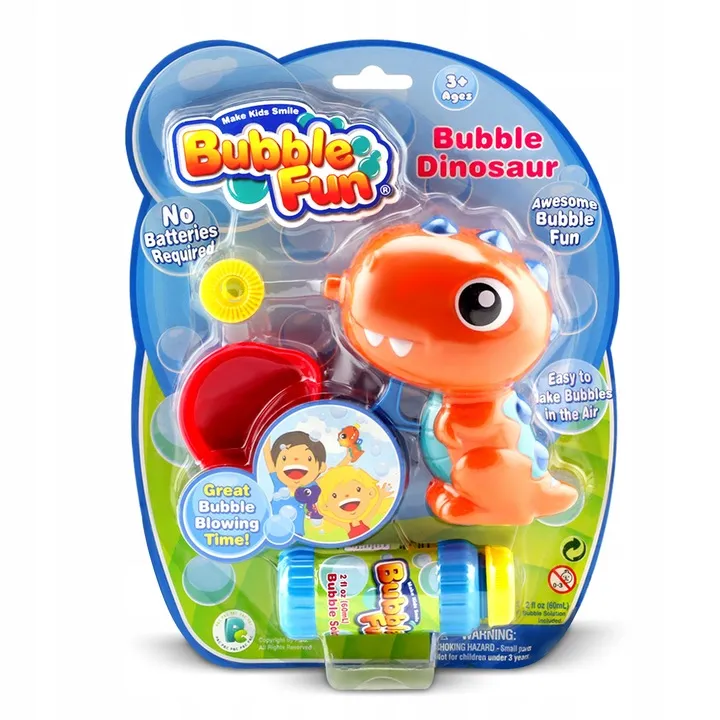 Buborékfújó gép, Ricokids RK-905, dinoszaurusz forma – 3. kép Buborékfújó gép, Ricokids RK-905, dinoszaurusz forma – 3. kép