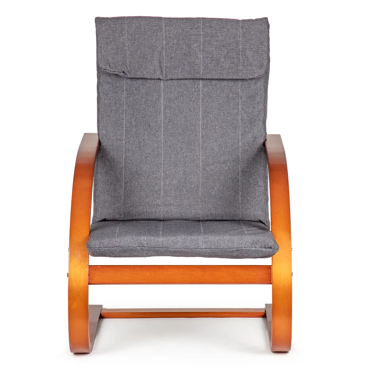 Hintaszék, ModernHome TXWQM-31, szürke/barna – 2. kép