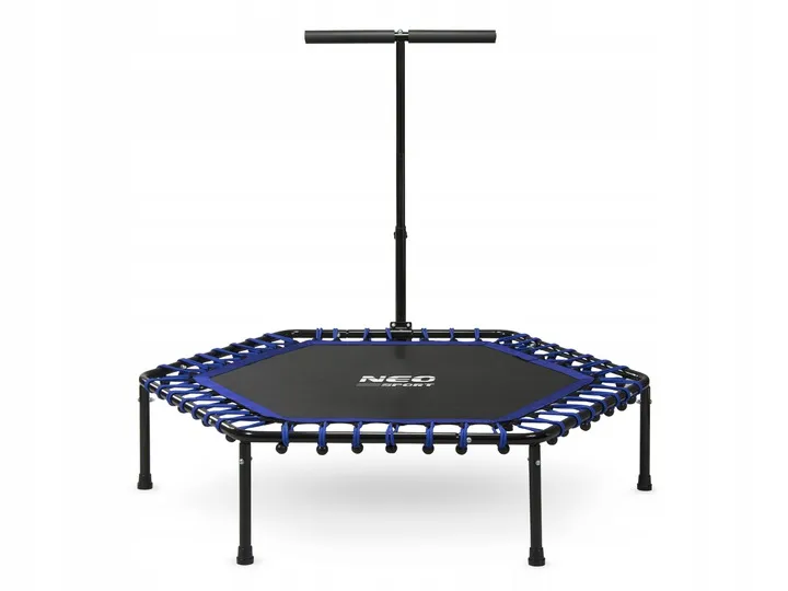 Fitnesz trambulin, Neo-Sport, fekete/kék – 3. kép Fitnesz trambulin, Neo-Sport, fekete/kék – 3. kép