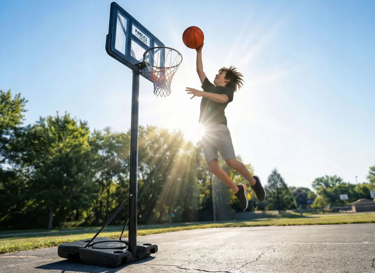 Kosárlabdázás a Neo-Sport palánkkal
