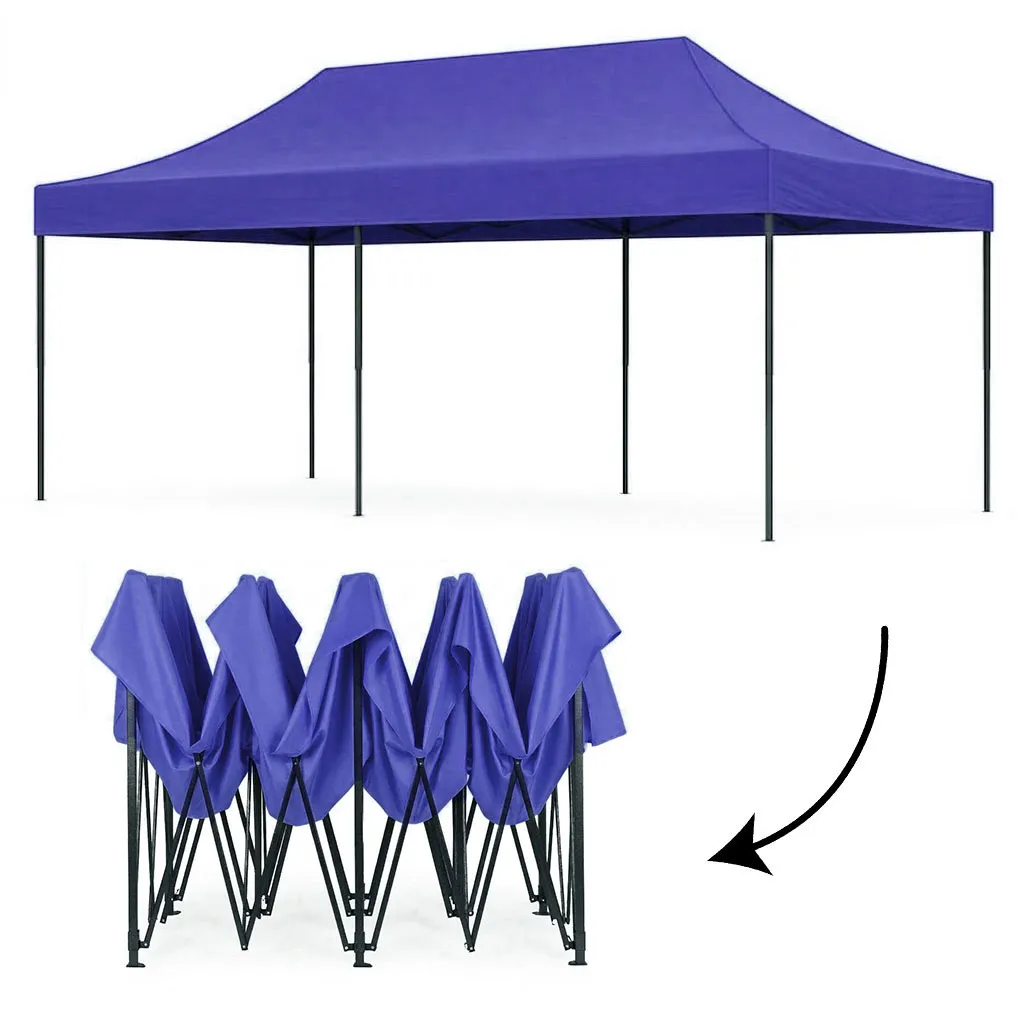 Kerti pavilon, MultiGarden PAW-FGC-3X6-8, kék – 4. kép Kerti pavilon, MultiGarden PAW-FGC-3X6-8, kék – 4. kép