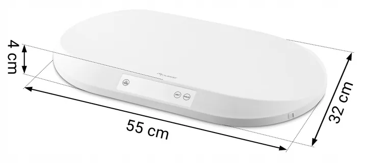 Elektronikus babamérleg, Nukido NK-950, fehér – 8. kép