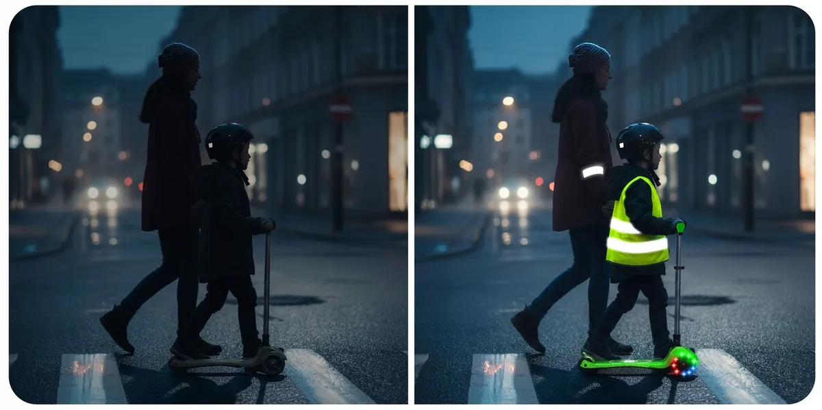 Háromkerekű roller, Ricokids Jelly, zöld – 9. kép Háromkerekű roller, Ricokids Jelly, zöld – 9. kép