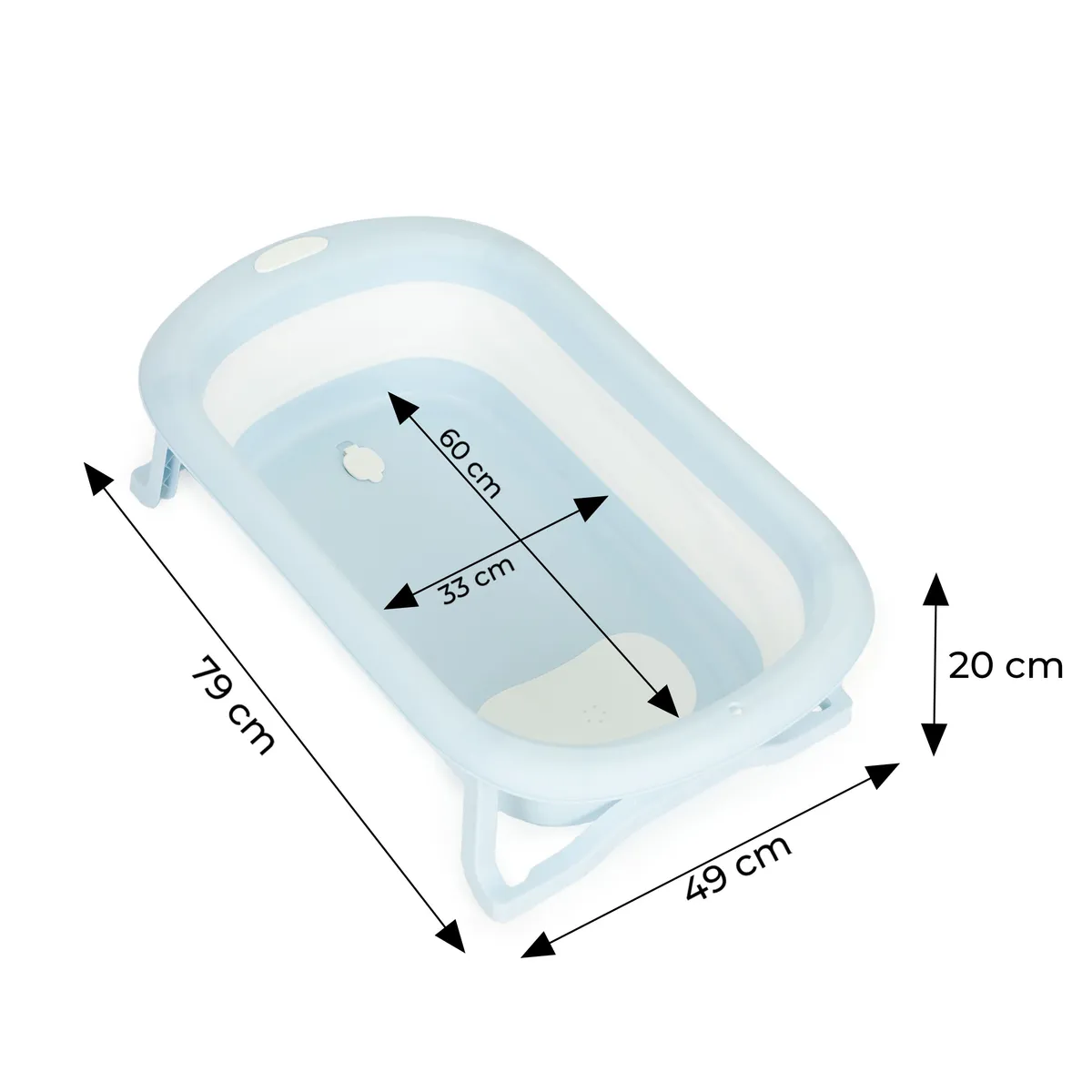 Utazó gyerekkád, ECOTOYS HA-B37, szürke – 6. kép Utazó gyerekkád, ECOTOYS HA-B37, szürke – 6. kép