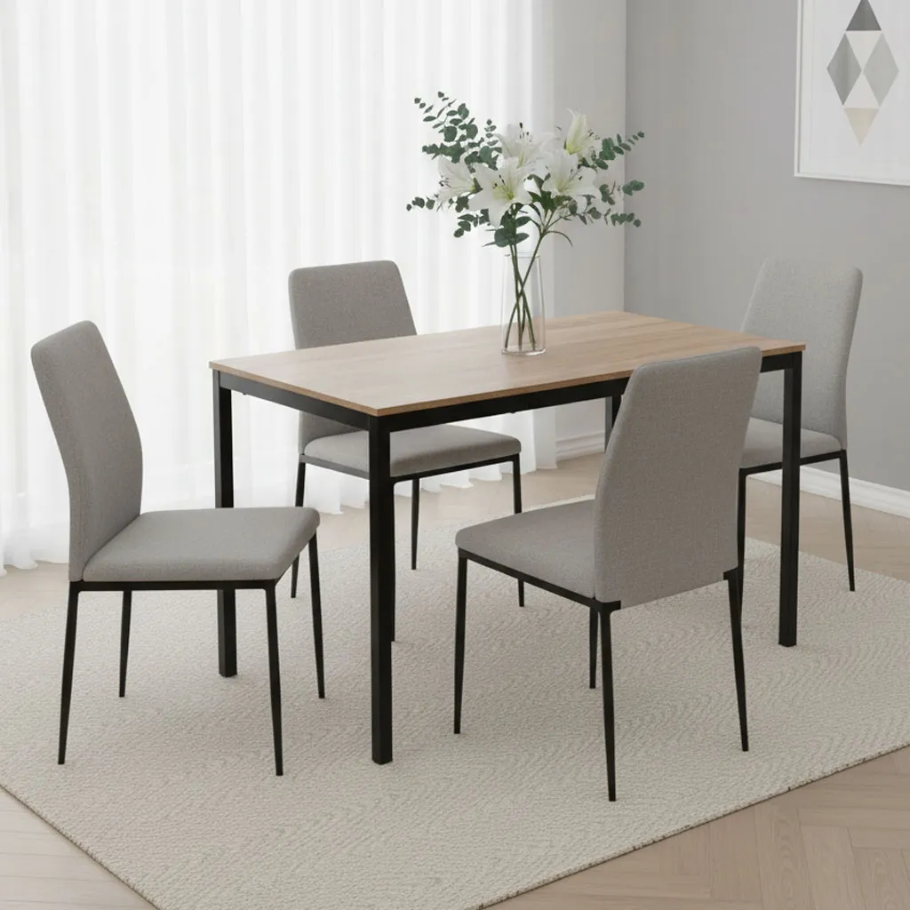 Étkezőasztal, ModernHome NORD-O-BC, 120 x 60 cm – 2. kép Étkezőasztal, ModernHome NORD-O-BC, 120 x 60 cm – 2. kép