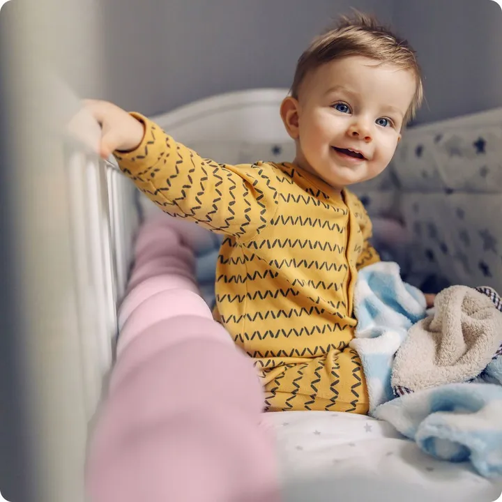 Rácsvédő kiságyba, Ricokids, rózsaszín – 10. kép Rácsvédő kiságyba, Ricokids, rózsaszín – 10. kép
