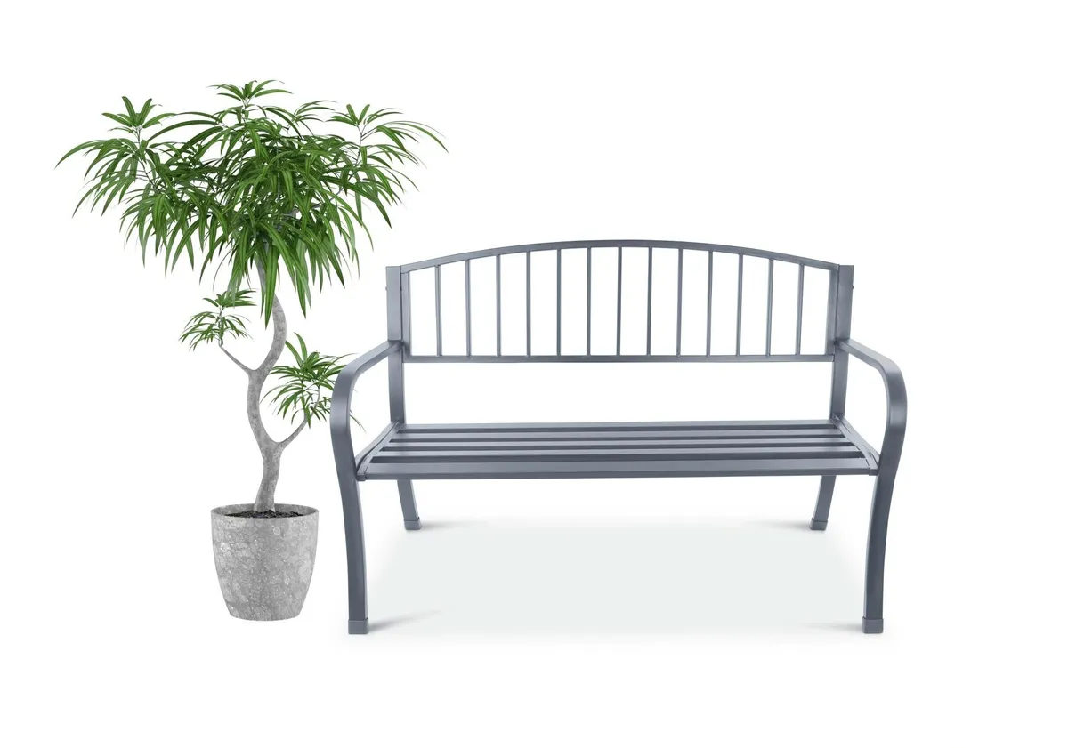 Kerti pad, Bauerkraft G-823, szürke – 1. kép Kerti pad, Bauerkraft G-823, szürke – 1. kép