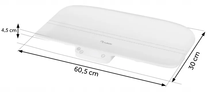 Elektronikus babamérleg, Nukido NK-951, fehér – 8. kép Elektronikus babamérleg, Nukido NK-951, fehér – 8. kép