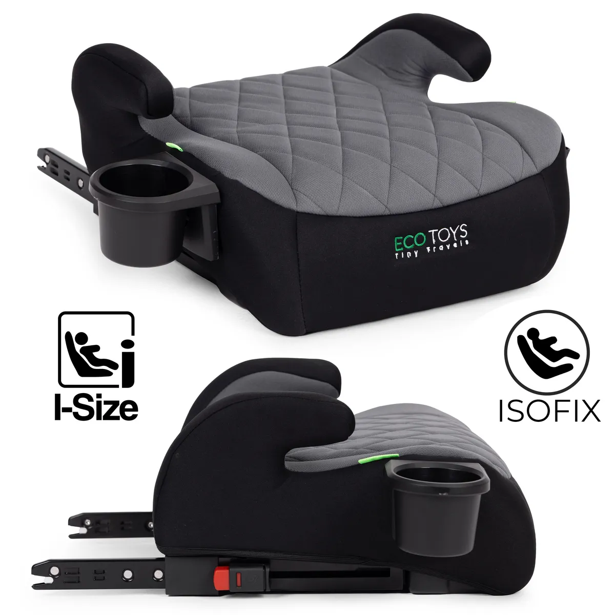 Autós ülésmagasító, ECOTOYS RDCF04-ISO, 125–150 cm – 1. kép