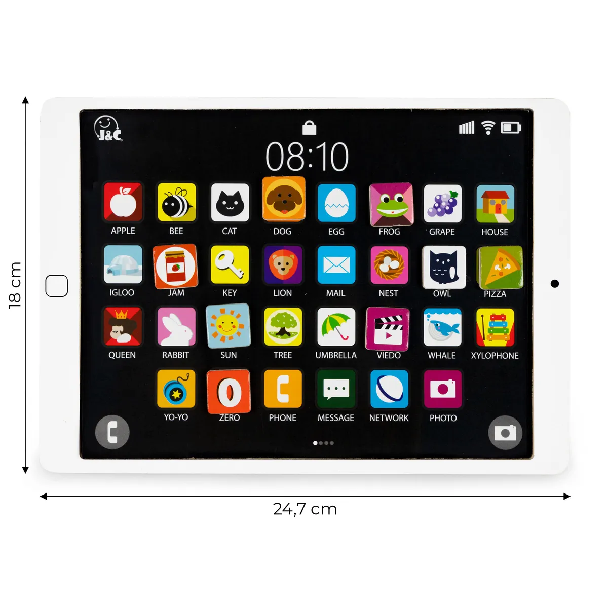 Oktatójáték, ECOTOYS G090, tablet – 5. kép Oktatójáték, ECOTOYS G090, tablet – 5. kép