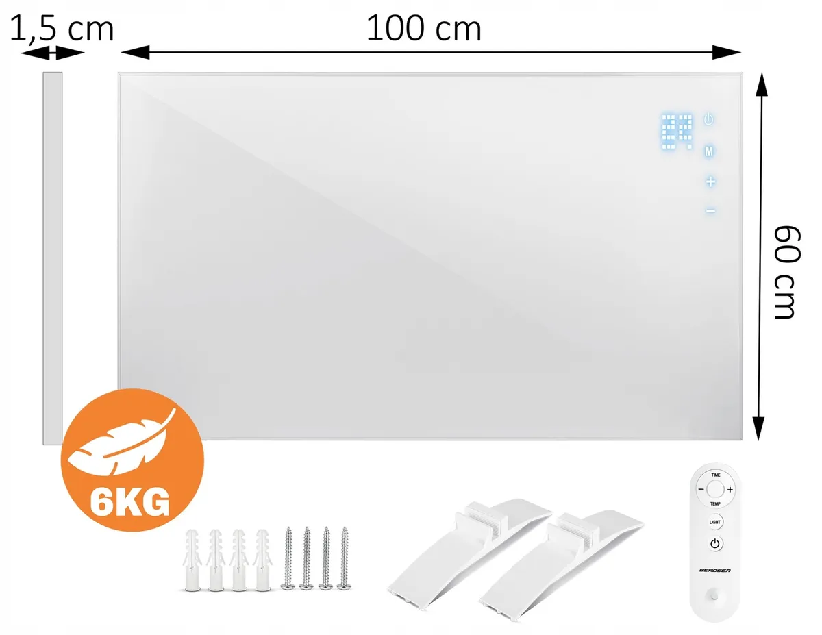 Elektromos fűtőpanel, Berdsen, BD-981 – 12. kép Elektromos fűtőpanel, Berdsen, BD-981 – 12. kép